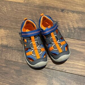 Stride Rite Blue and Orange Kids' Sandals